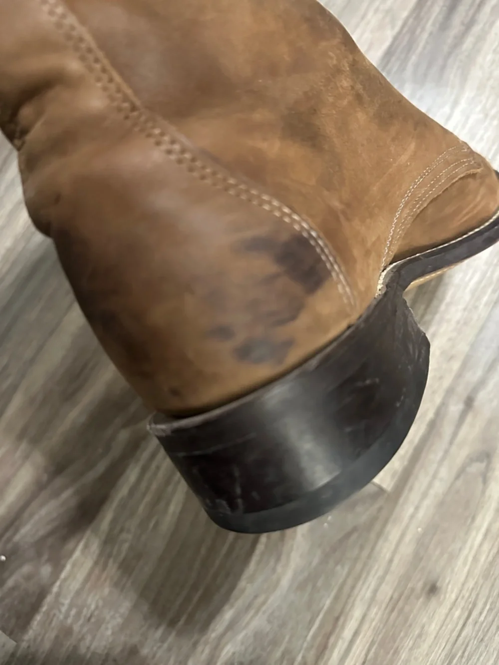 Laredo Brown Lace-Up Leather Work Boots